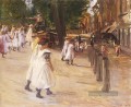 Auf dem Weg zur Schule 1904 Max Liebermann deutscher Impressionismus